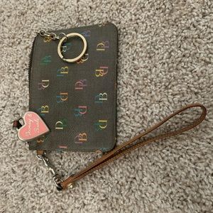 Dooney and Burke IT wristlet vintage
